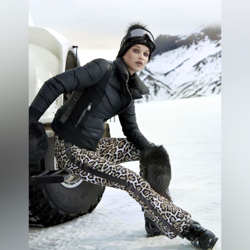 Goldbergh ROAR animal print ski pant